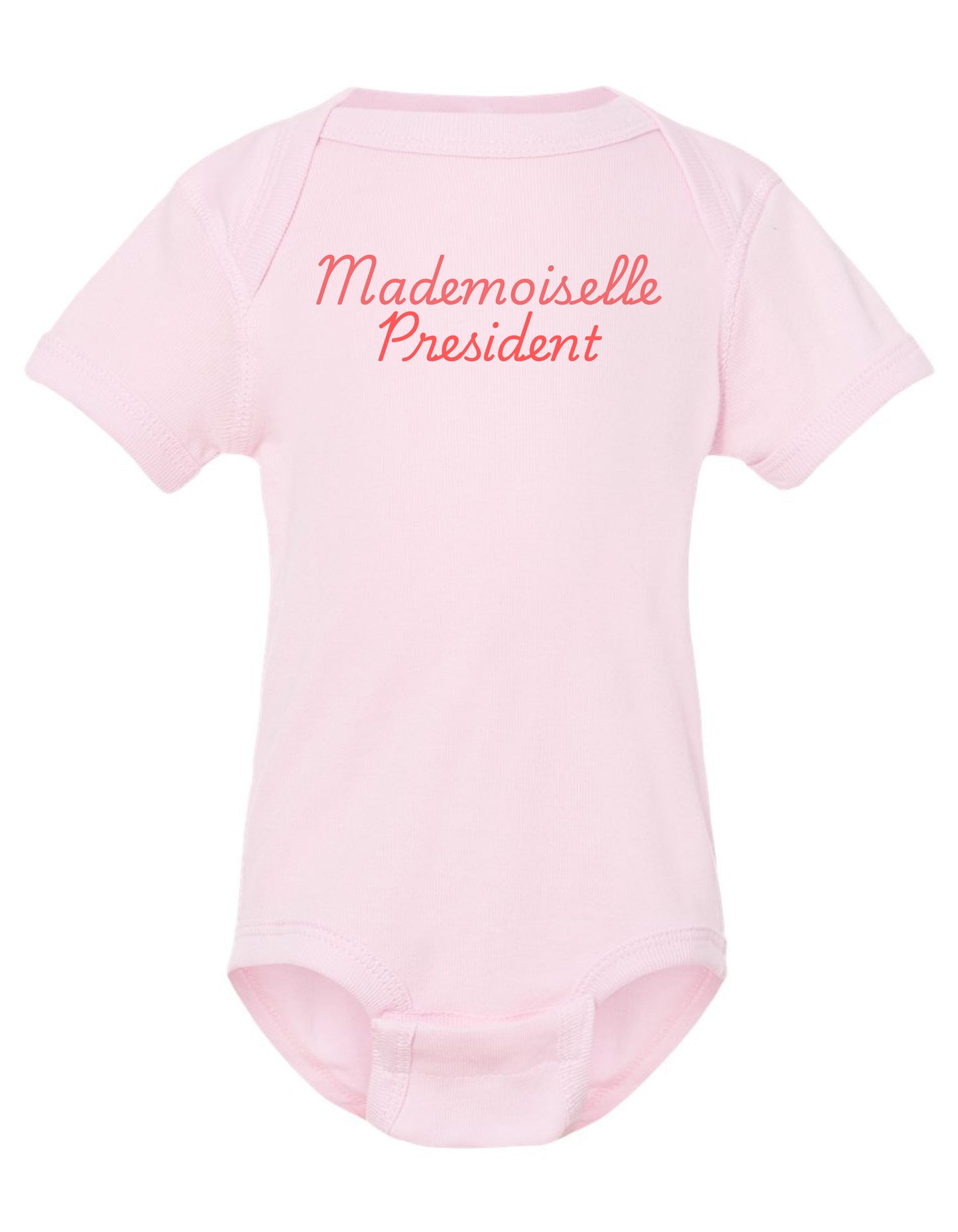 Mademoiselle President Baby Onesie