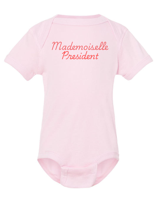 Mademoiselle President Baby Onesie