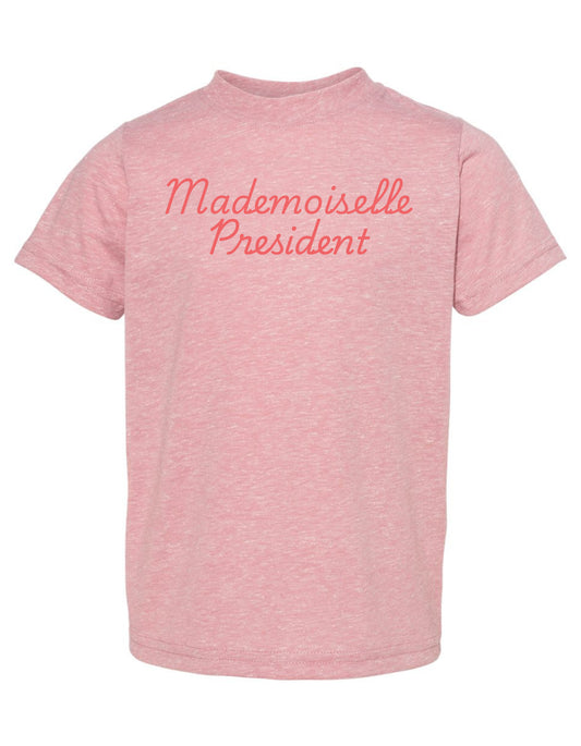 Mademoiselle President Toddler Tee