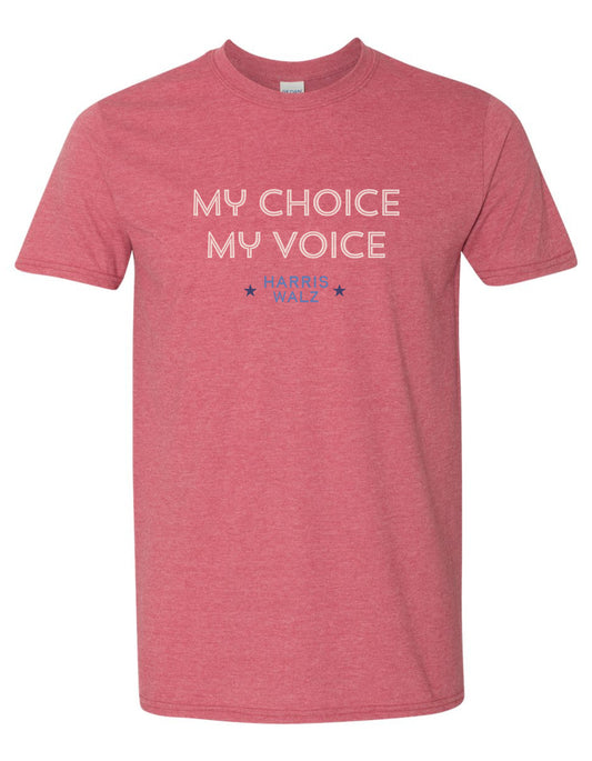 My Choice My Voice - Heather Cardinal Red